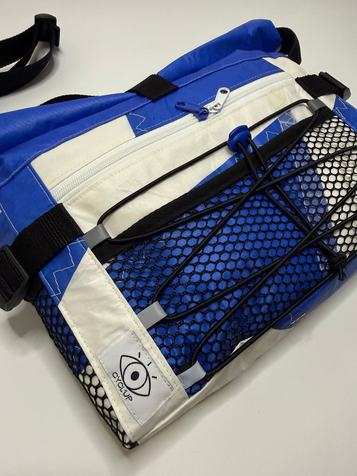 Sac besace roll top