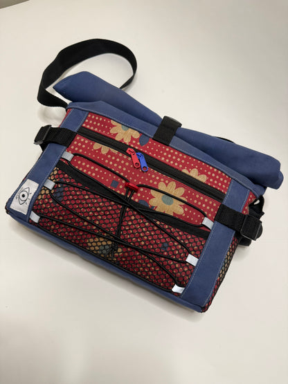 Sac besace roll top