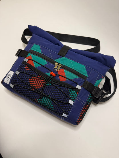 Sac besace roll top