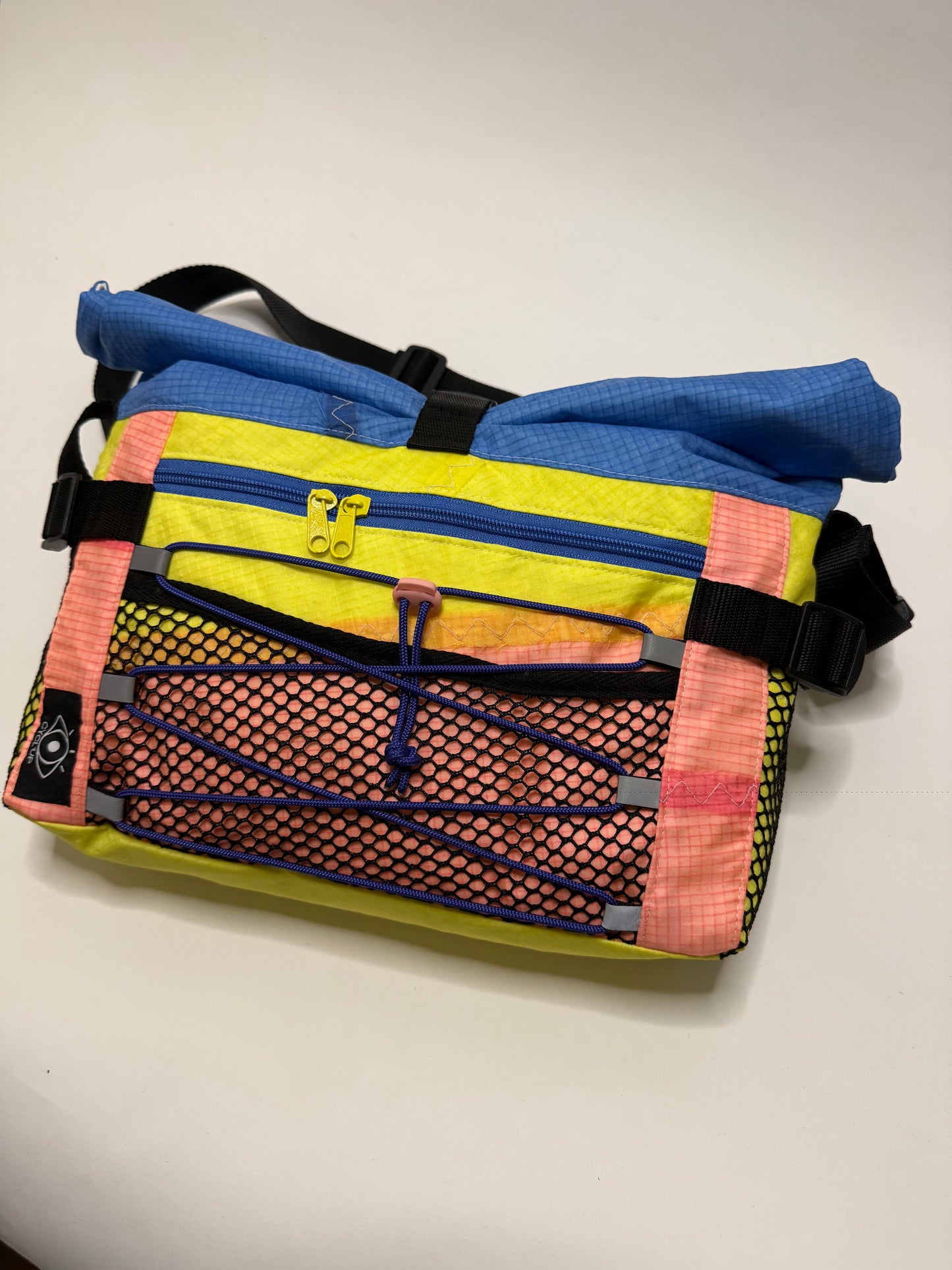 Sac besace roll top
