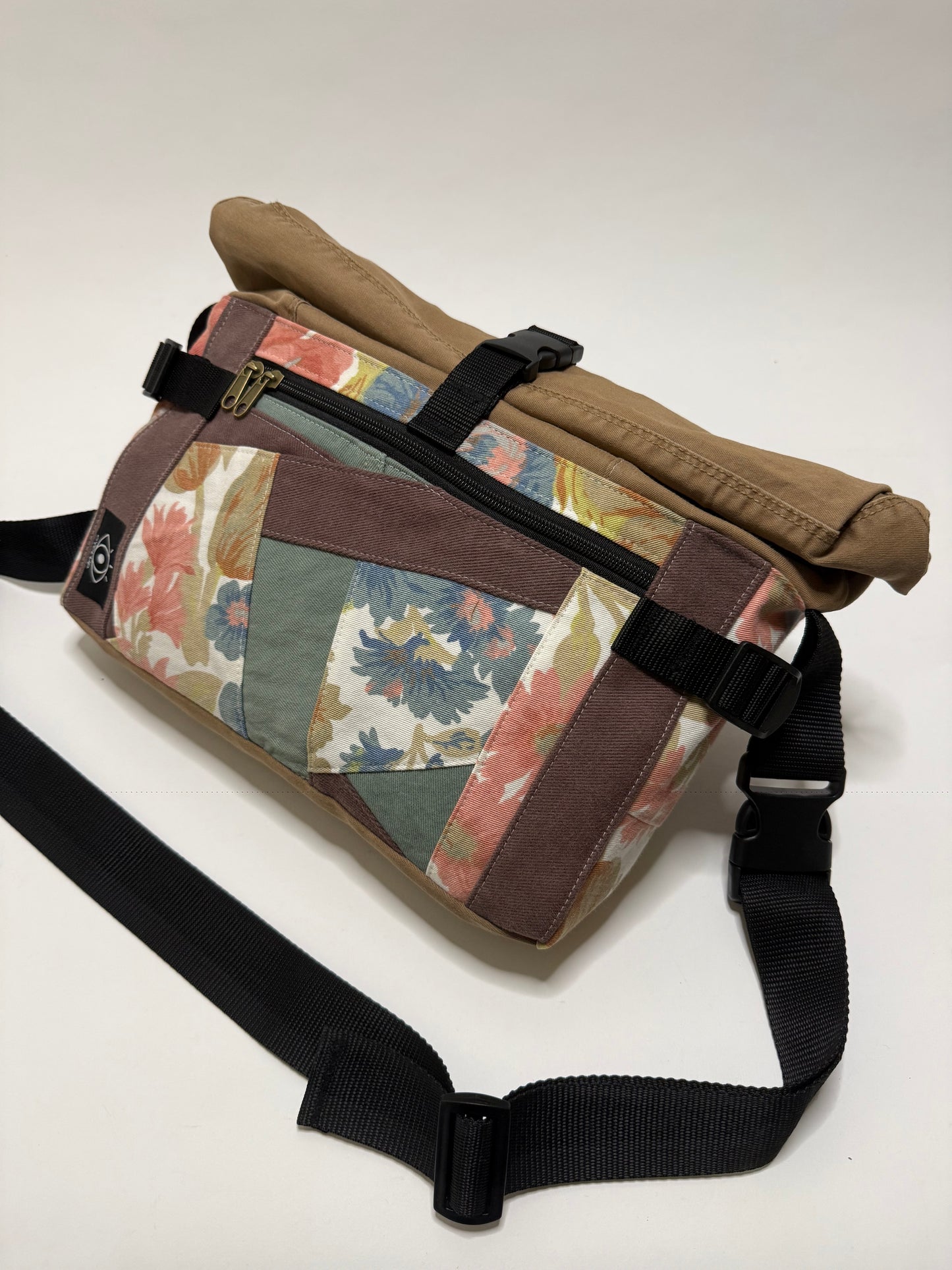 Sac banane roll top ( version besace )