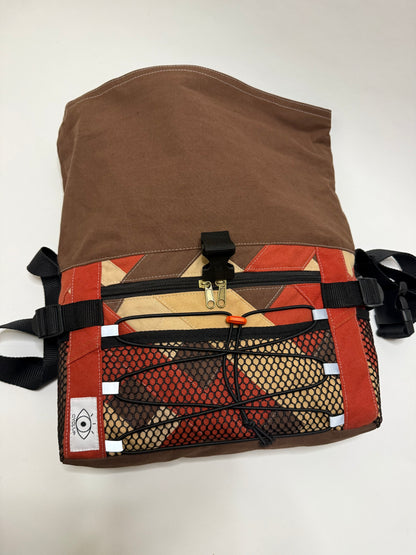 Sac besace roll top