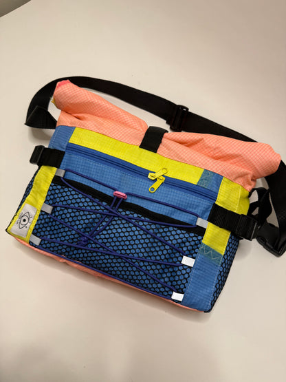 Sac besace roll top