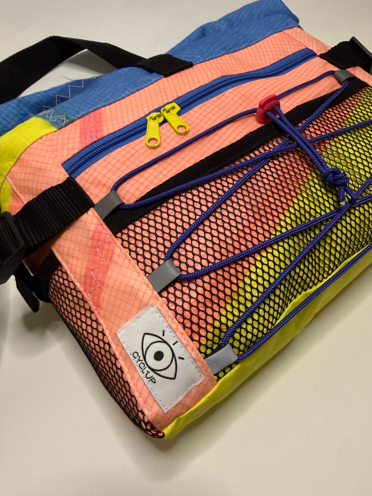 Sac besace roll top