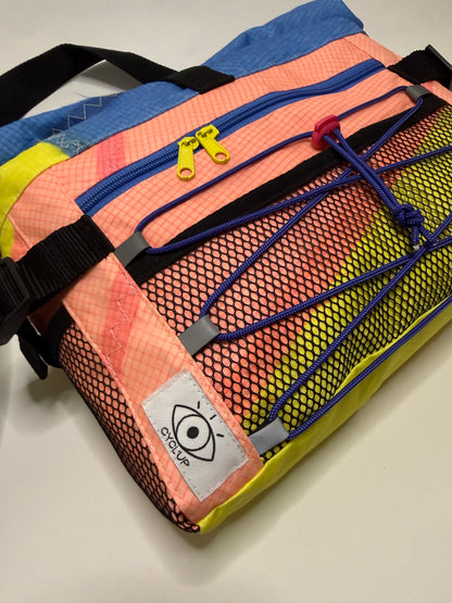 Sac besace roll top