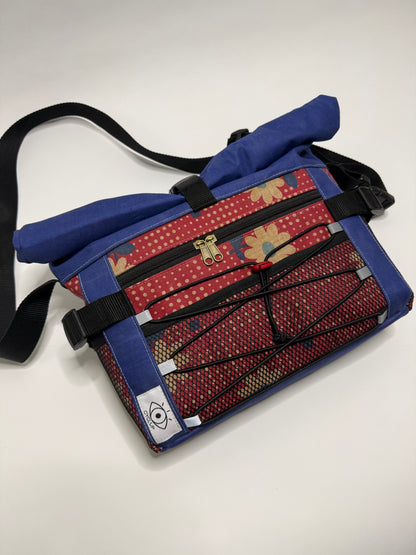 Sac besace roll top