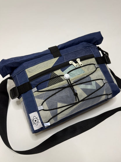 Sac besace roll top