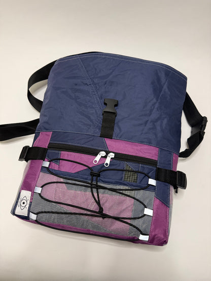 Sac besace roll top