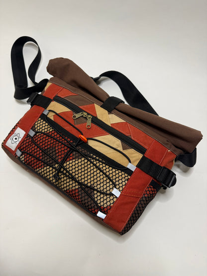 Sac besace roll top