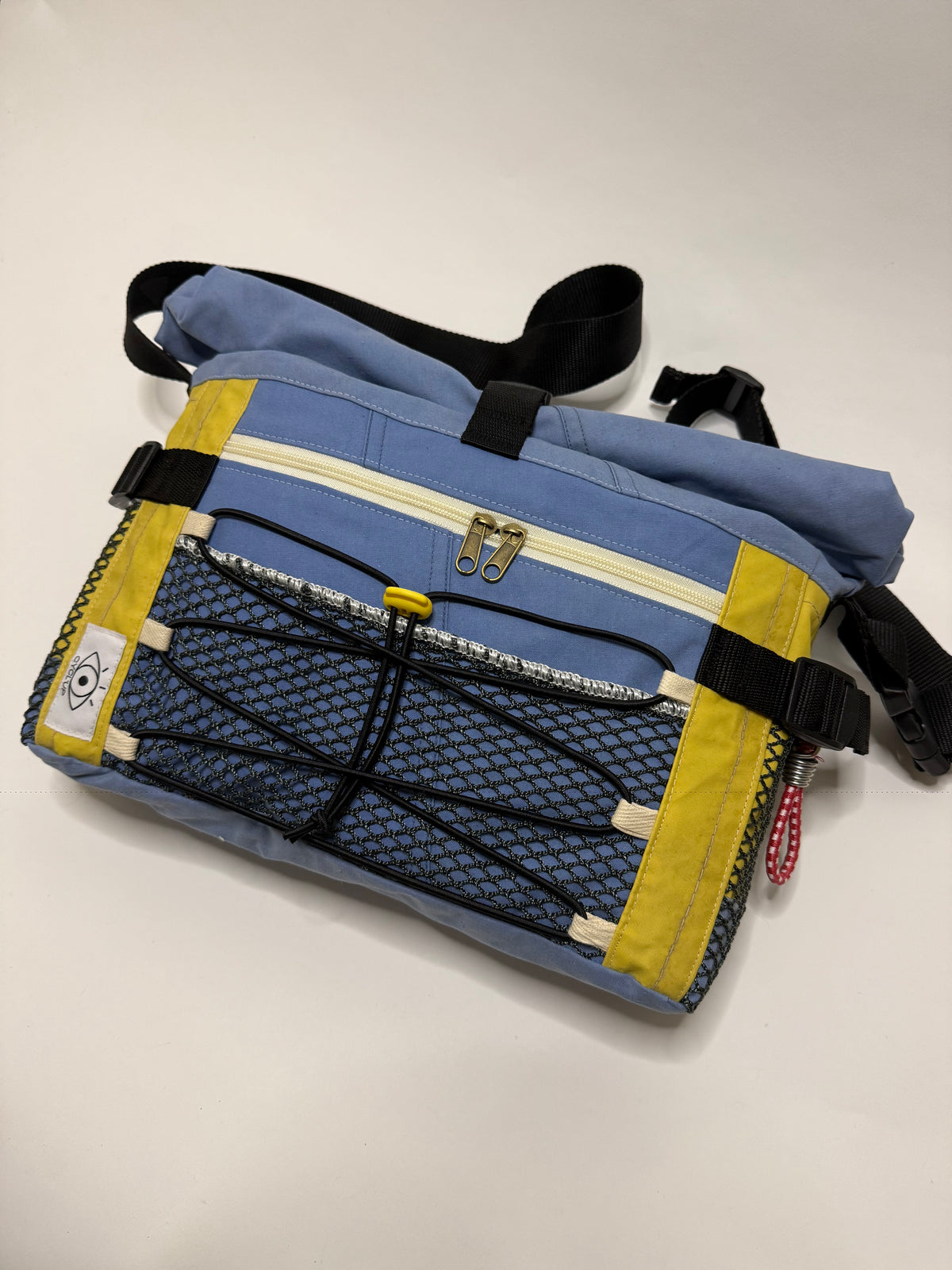 Sac besace roll top