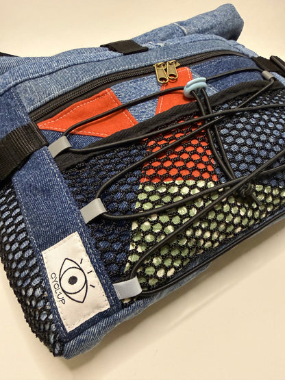 Sac besace roll top