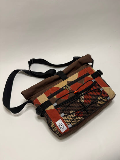 Sac besace roll top