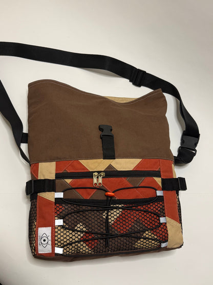 Sac besace roll top