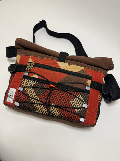 Sac besace roll top