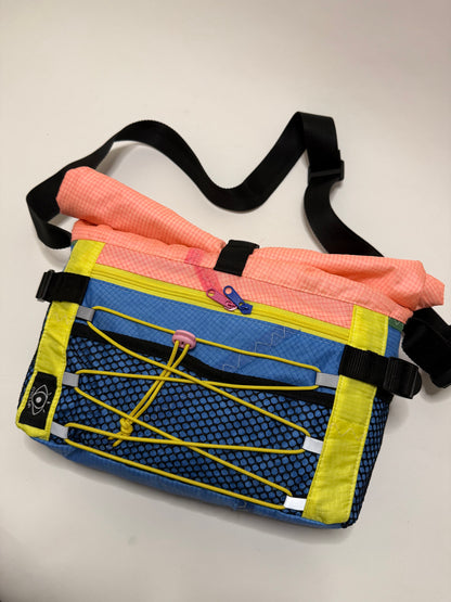 Sac besace roll top