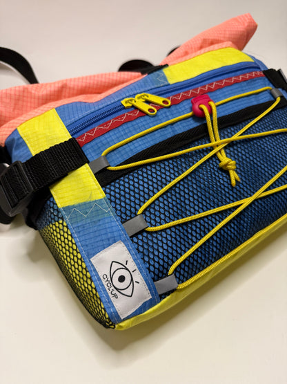 Sac besace roll top