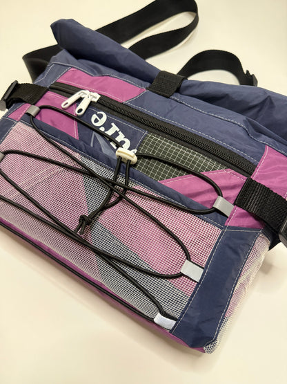 Sac besace roll top