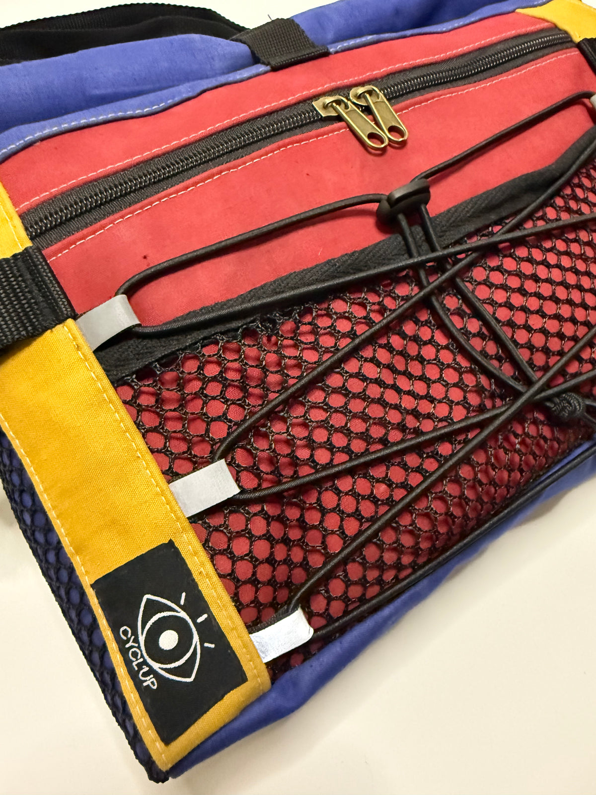Sac besace roll top