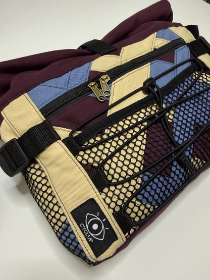 Sac besace roll top