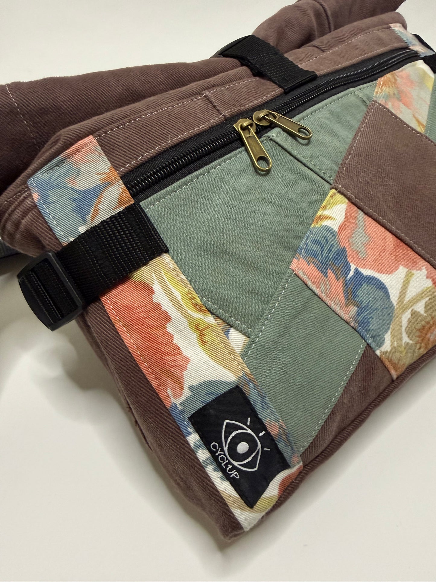 Sac banane roll top ( version besace )