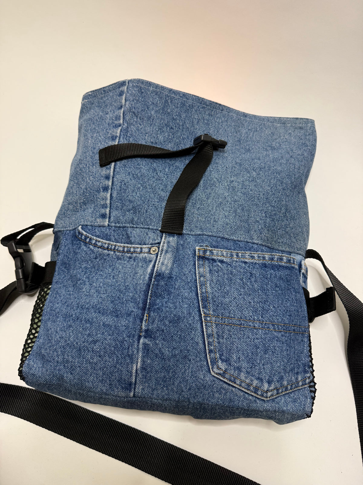 Sac besace roll top