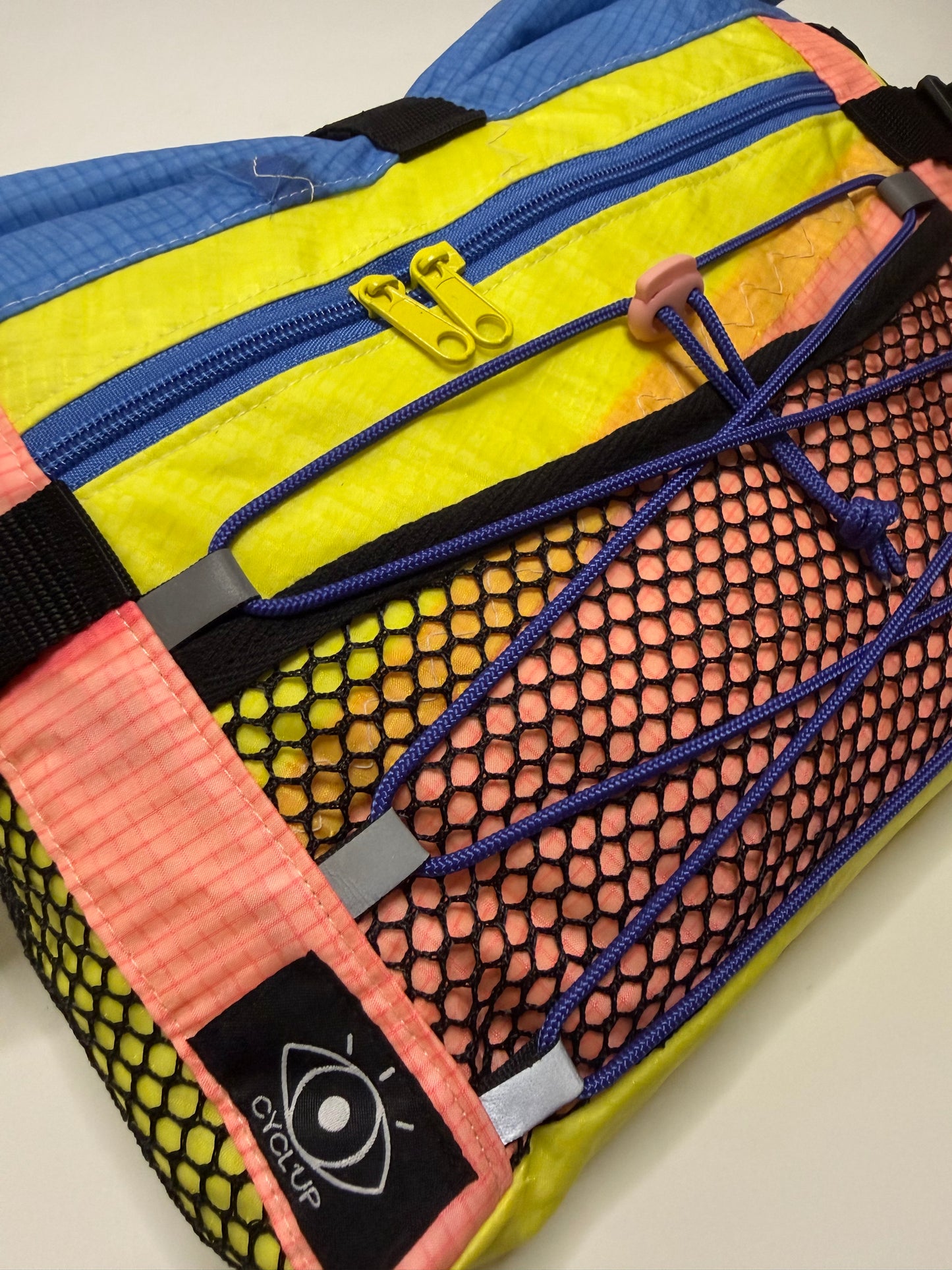 Sac besace roll top
