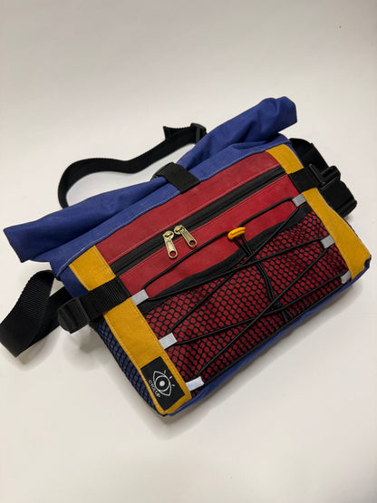 Sac besace roll top