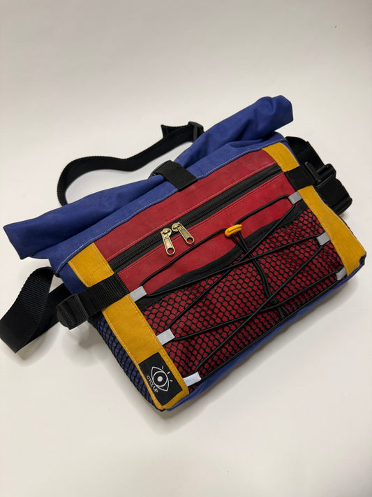 Sac besace roll top