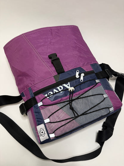 Sac besace roll top