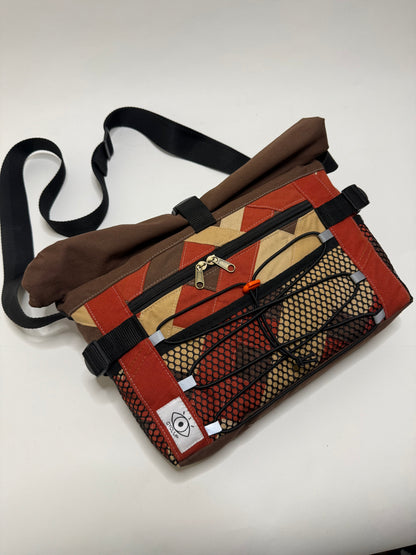 Sac besace roll top