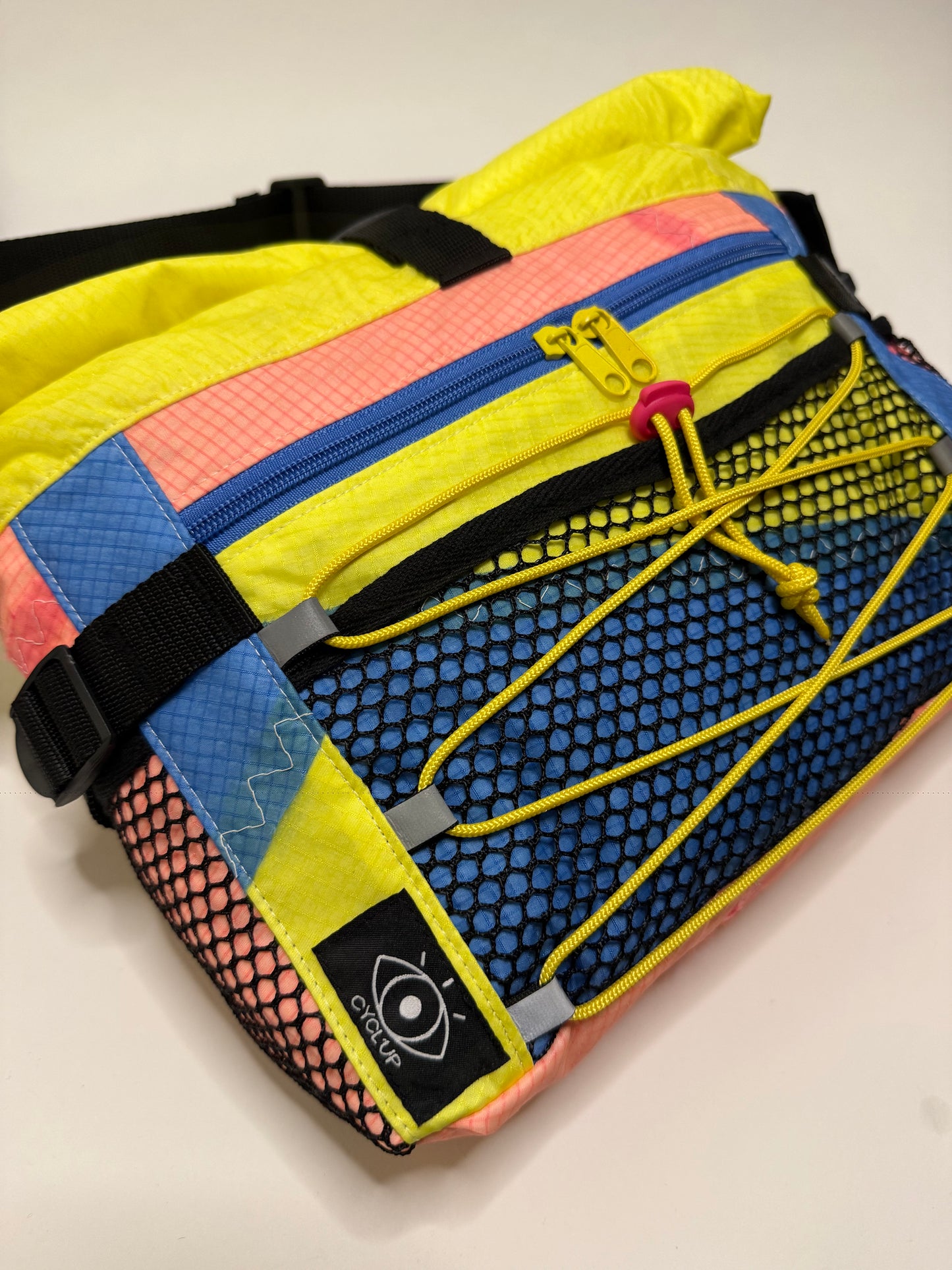Sac besace roll top