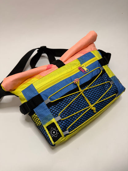 Sac besace roll top