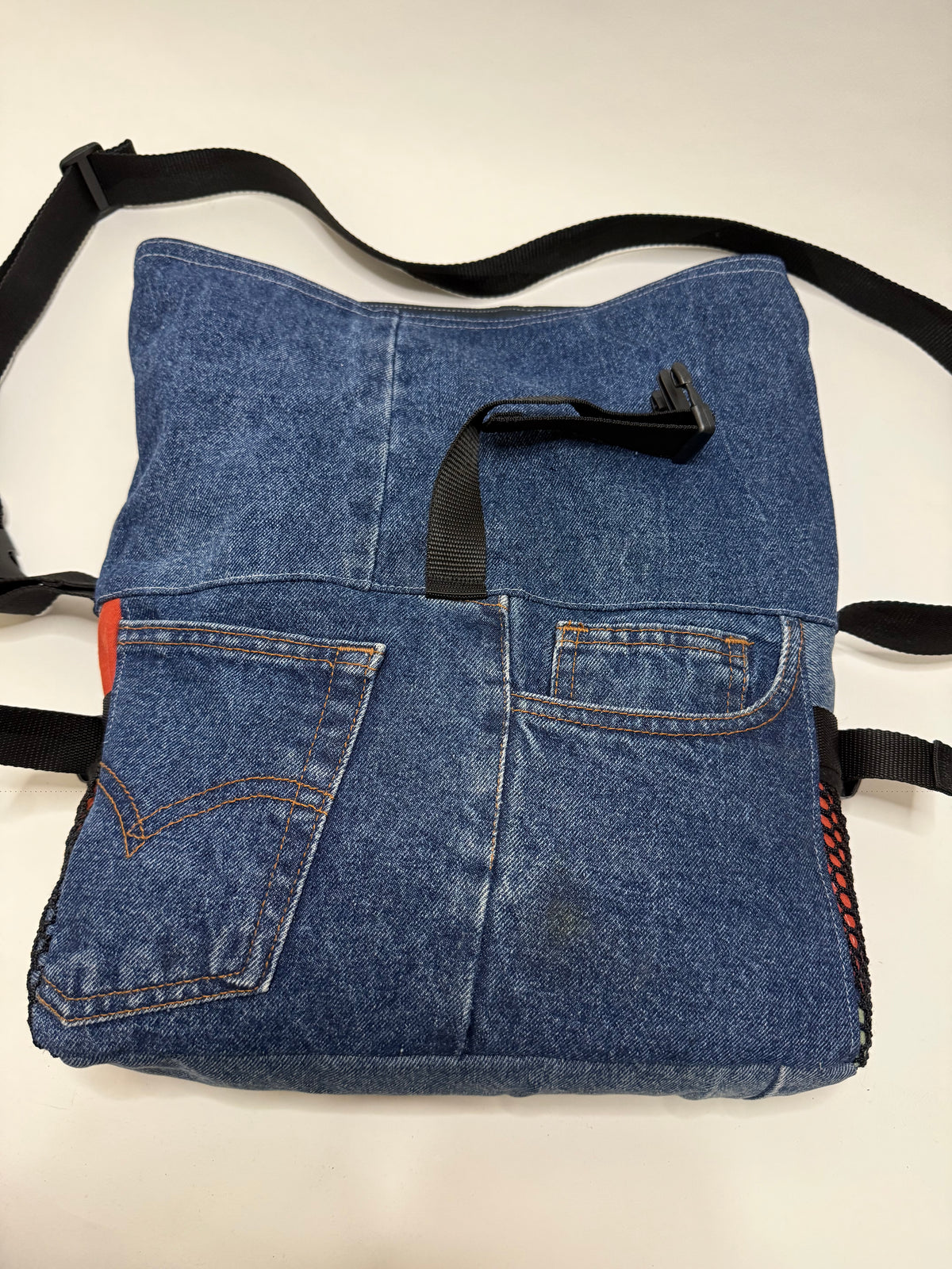 Sac besace roll top