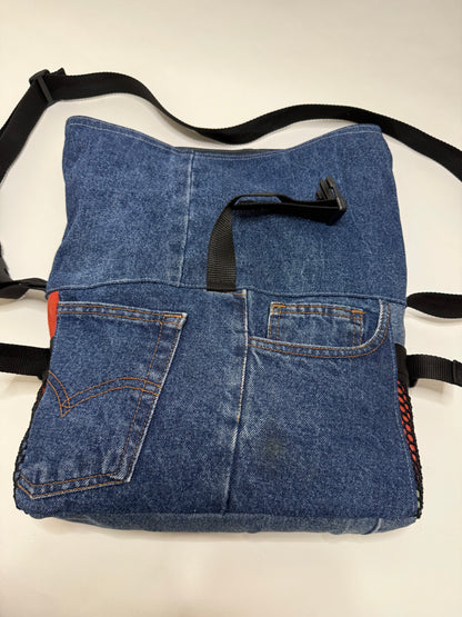 Sac besace roll top