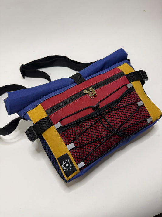 Sac besace roll top