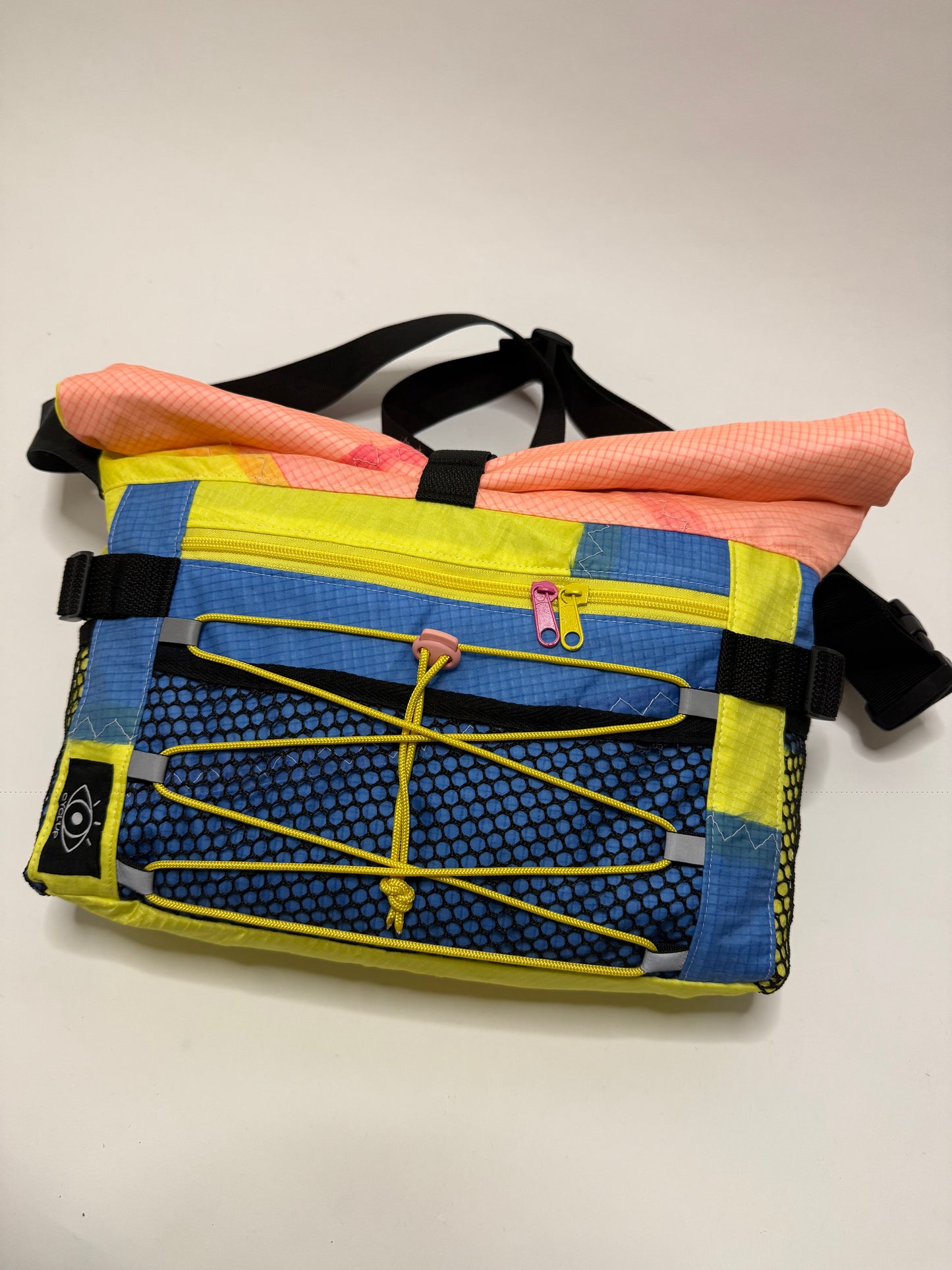 Sac besace roll top