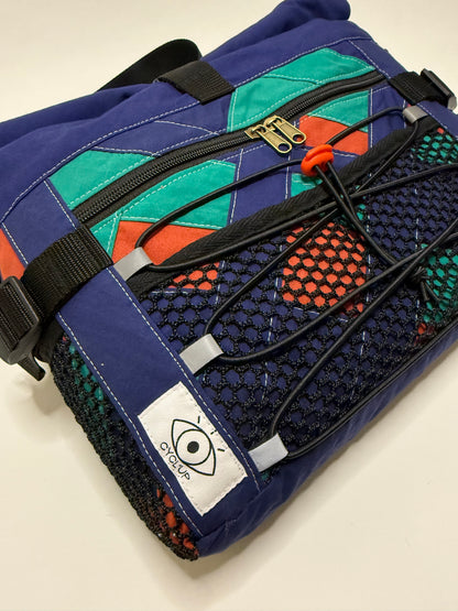 Sac besace roll top