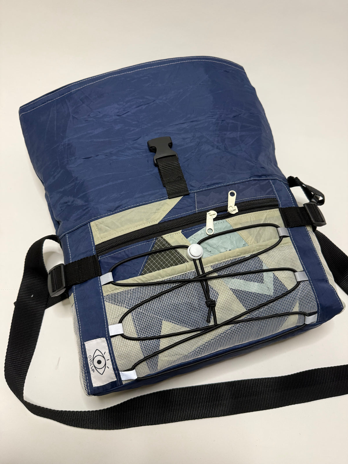 Sac besace roll top