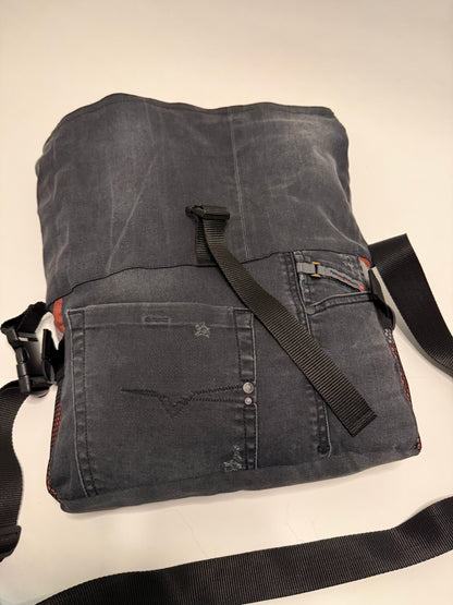 Sac besace roll top
