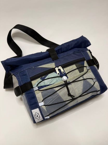 Sac besace roll top