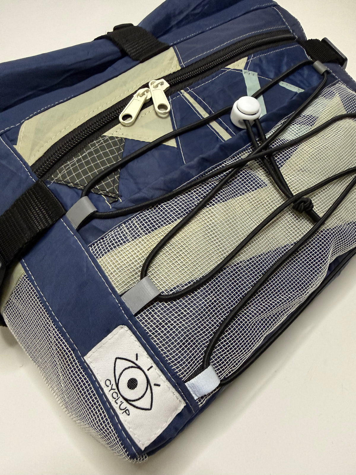 Sac besace roll top