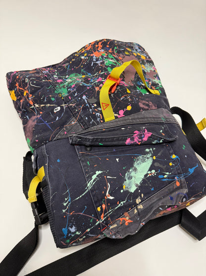 Sac besace roll top