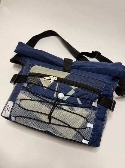Sac besace roll top