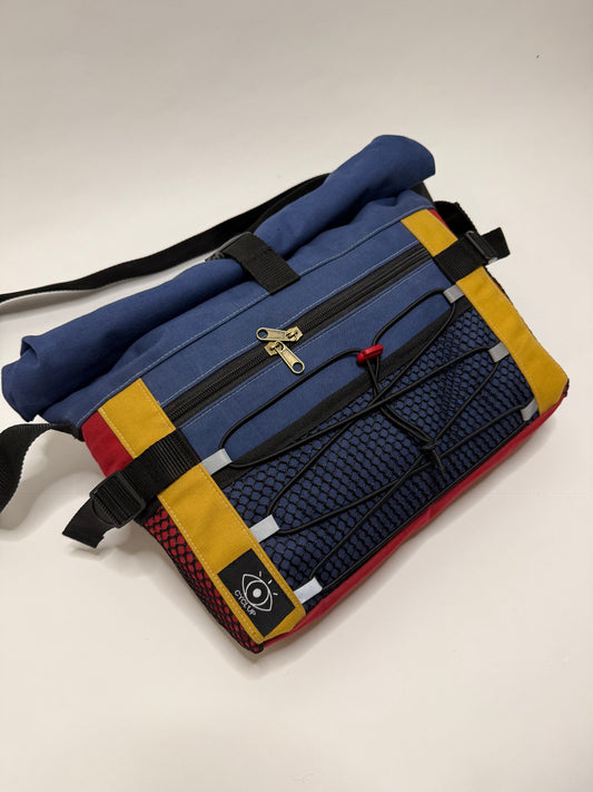 Sac besace roll top