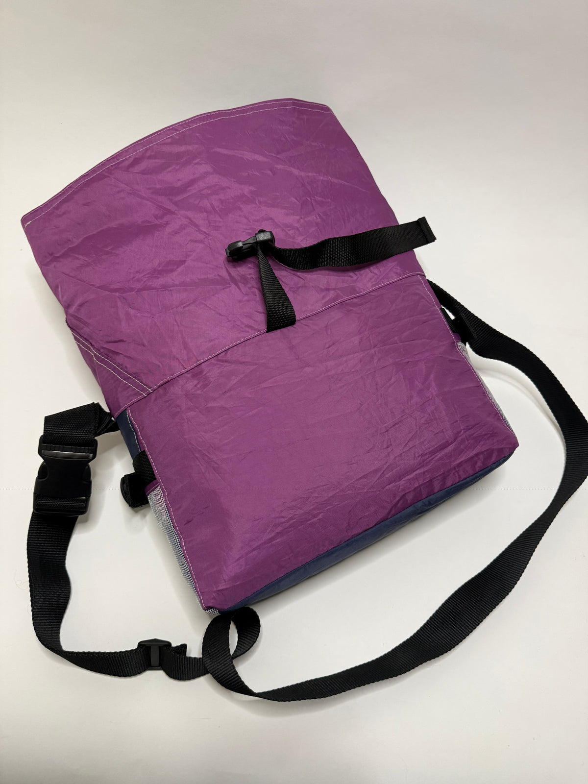 Sac besace roll top