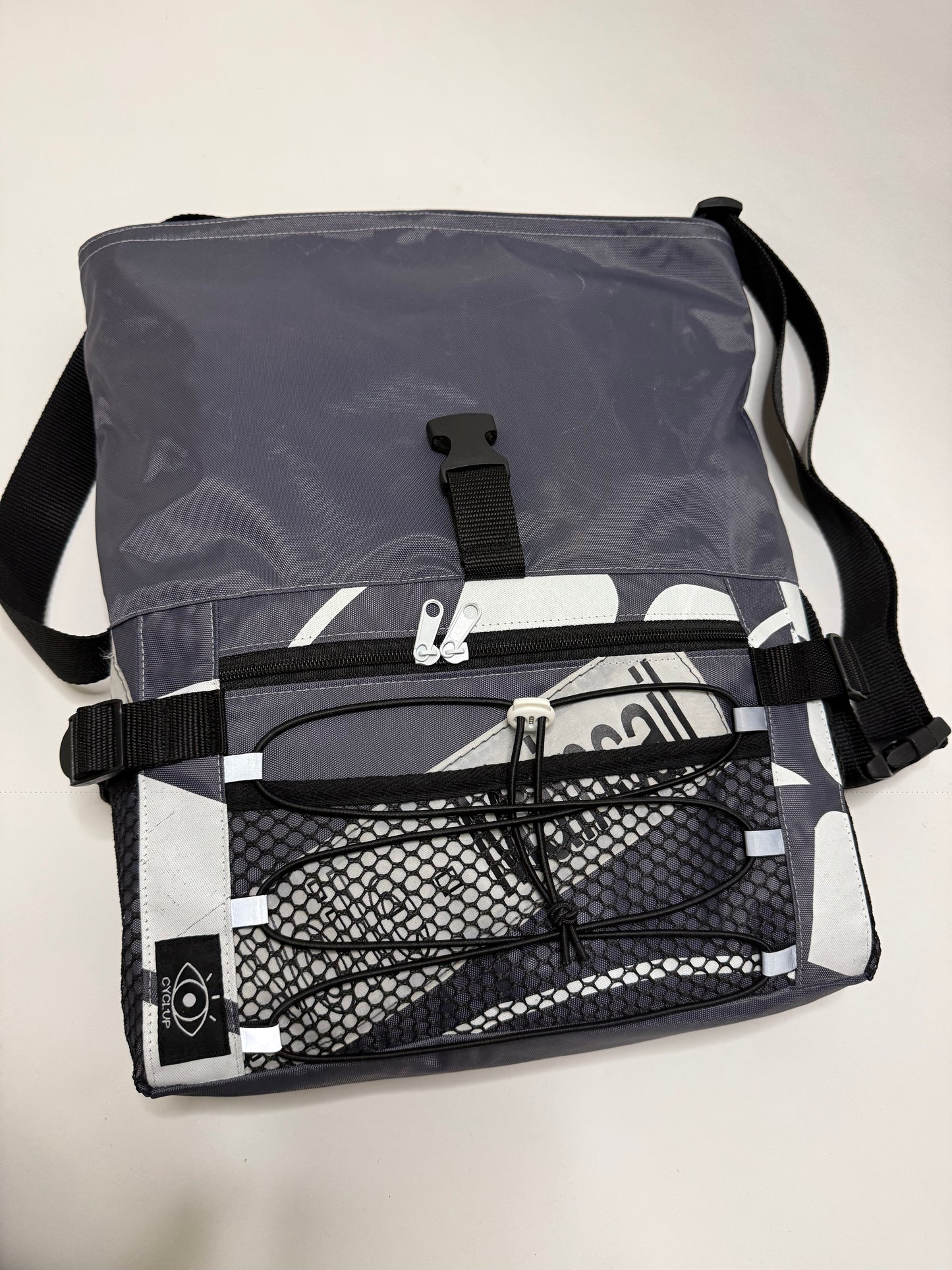 Sac besace roll top