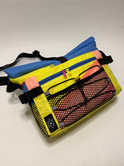 Sac besace roll top