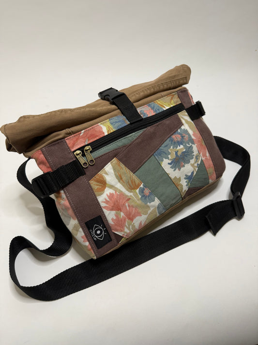 Sac besace roll top