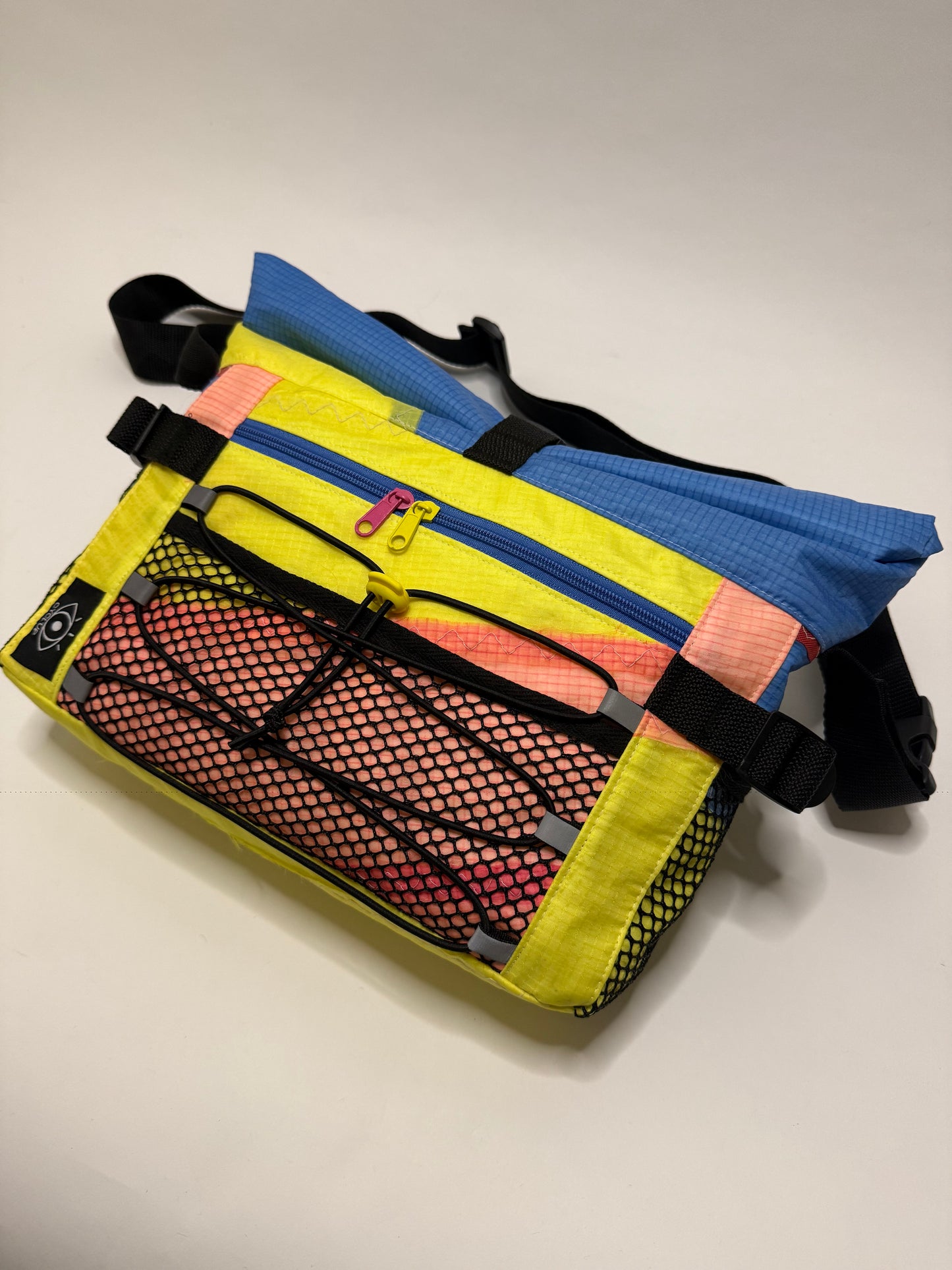 Sac besace roll top