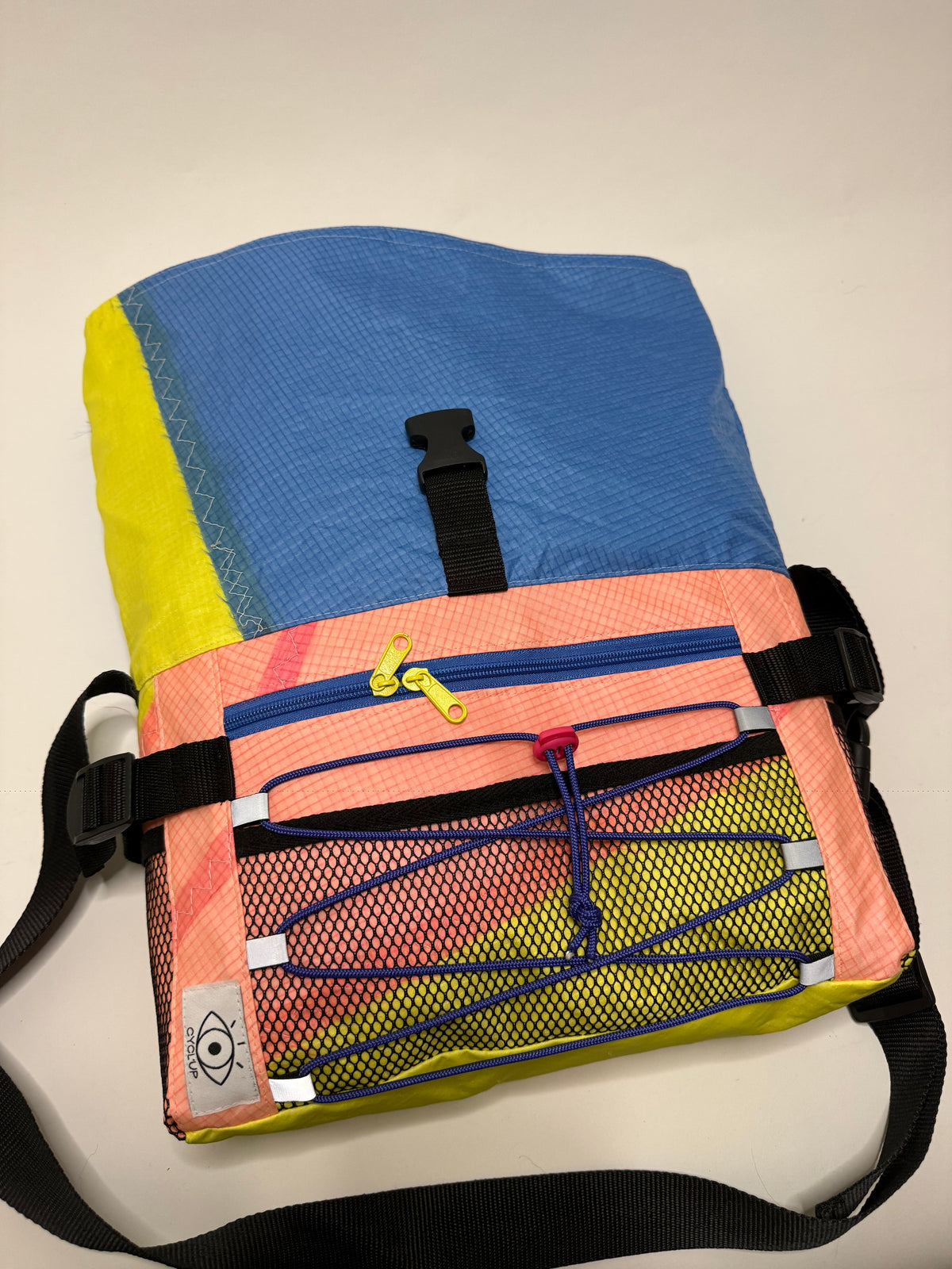Sac besace roll top